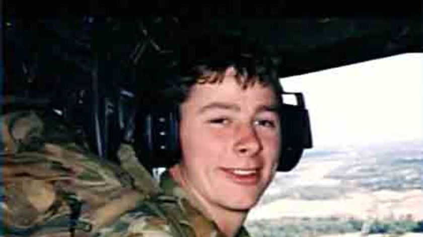 Private Jake Kovco was killed by a shot from his own gun.