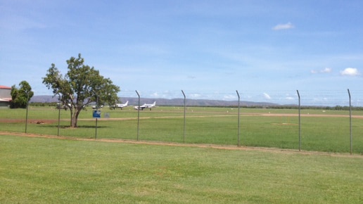 Aircraft parked at Kununurra airport