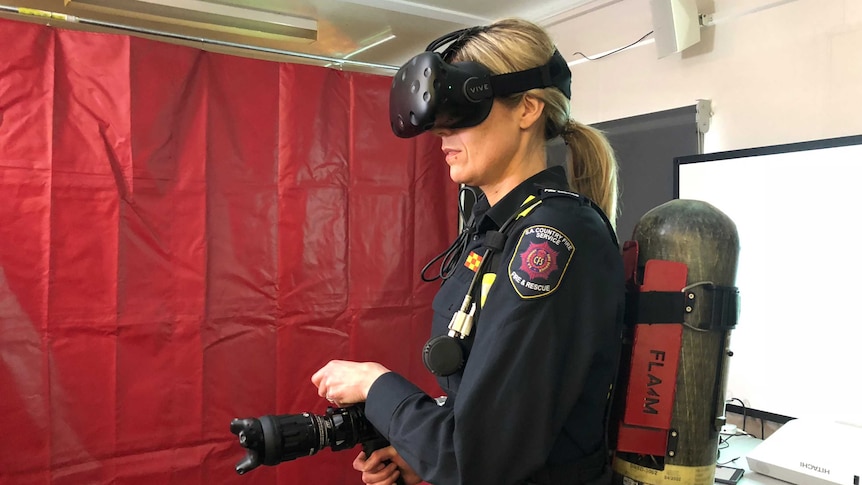 CFS virtual firefighter training