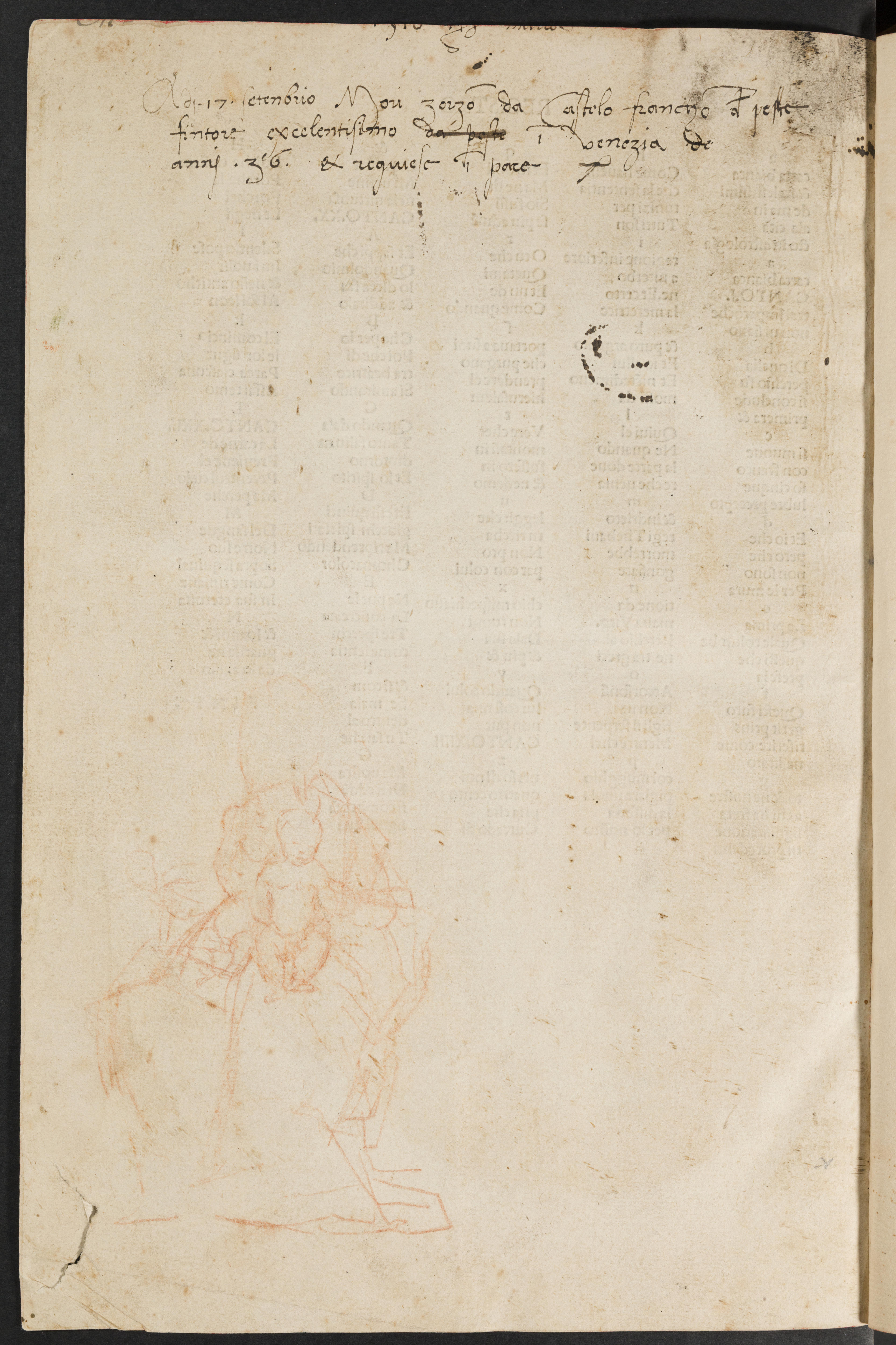 An old book, a hidden drawing: how Sydney held the answer to an Italian Renaissance mystery