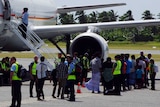 A group of 157 asylum seekers were initially transferred to the Cocos Islands.