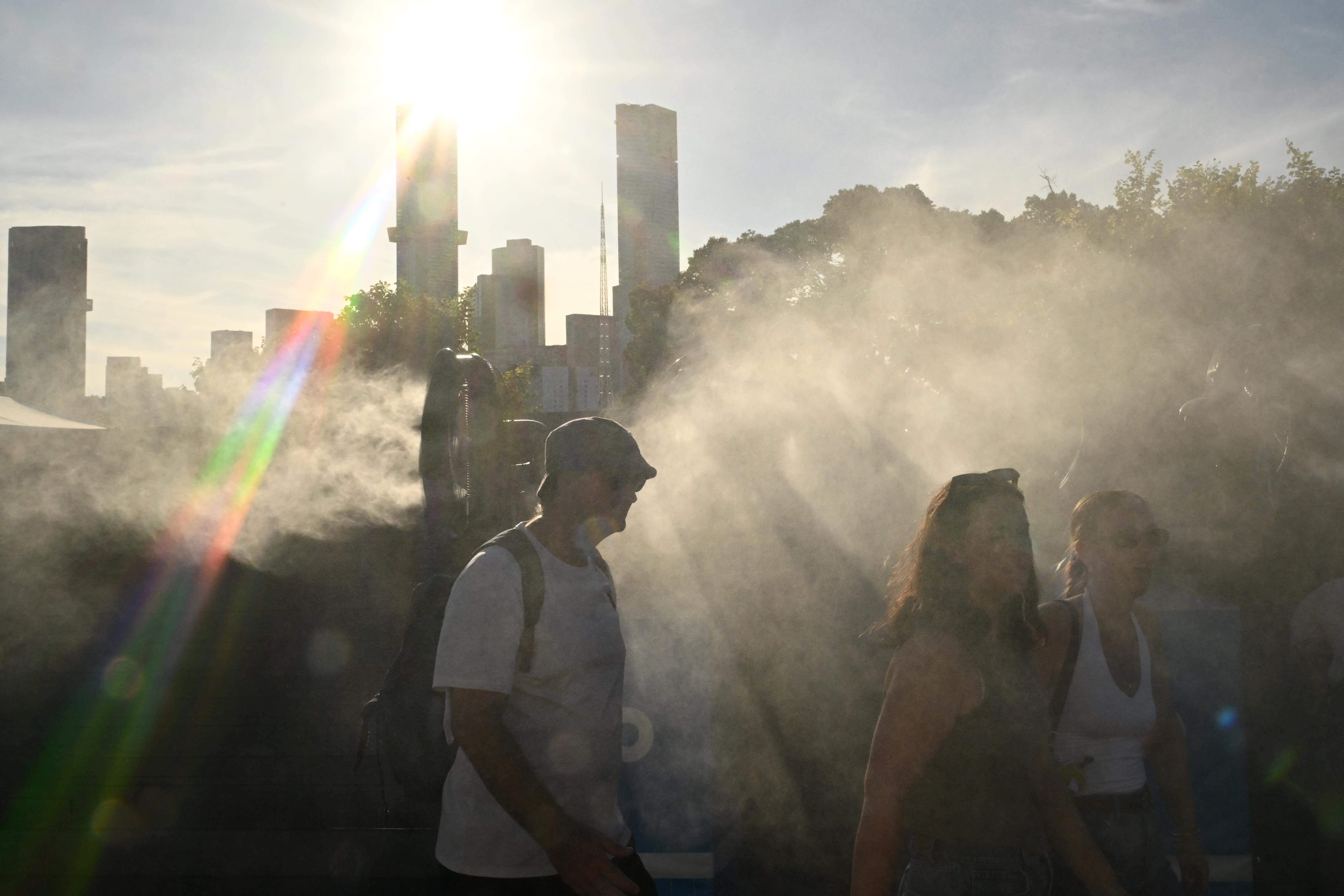 How the Australian Open keeps its cool during a heatwave