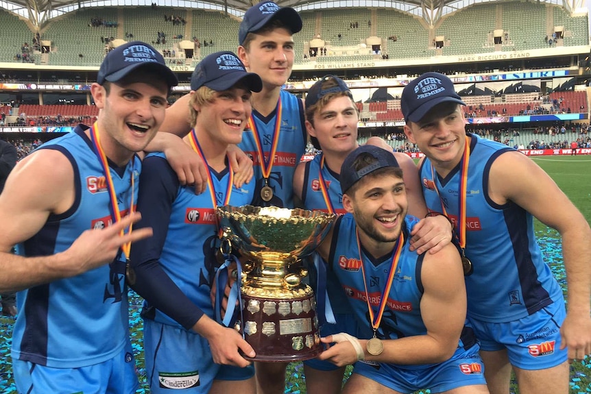 Sturt players celebrate