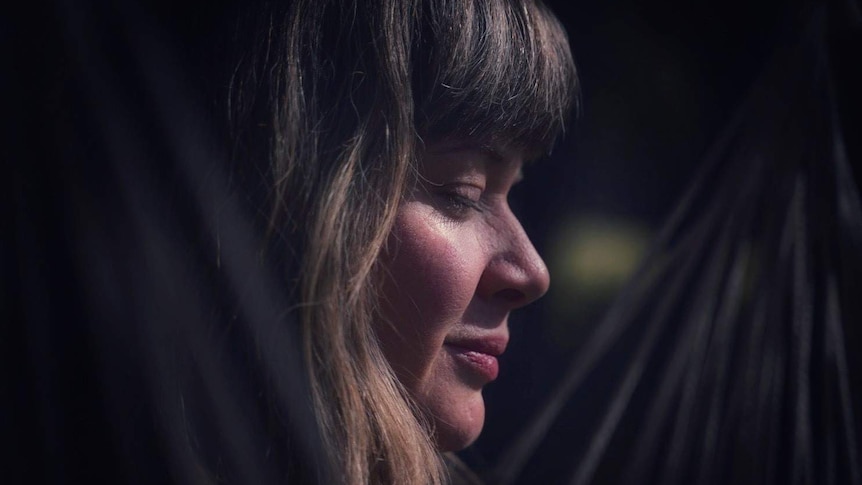A side profile of Kate the life long renter, Tasmania, May 2019