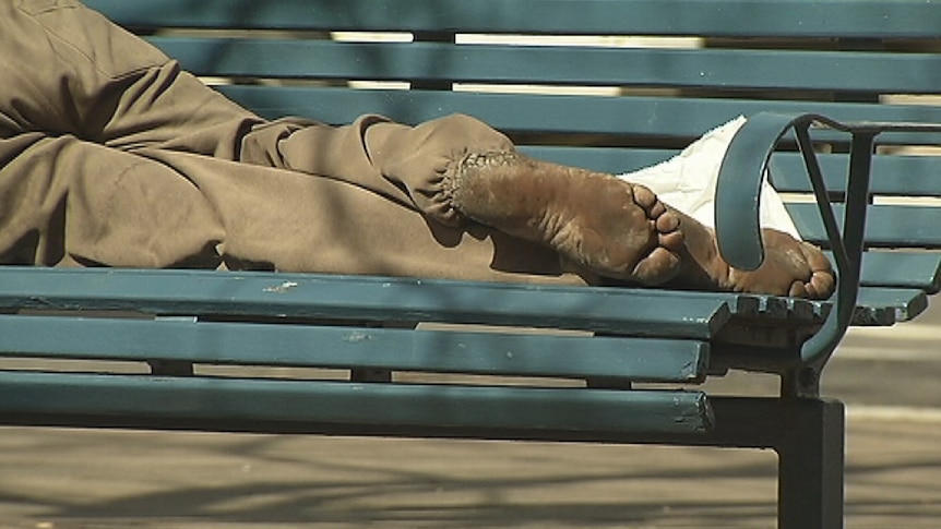 Sleeping rough on the streets