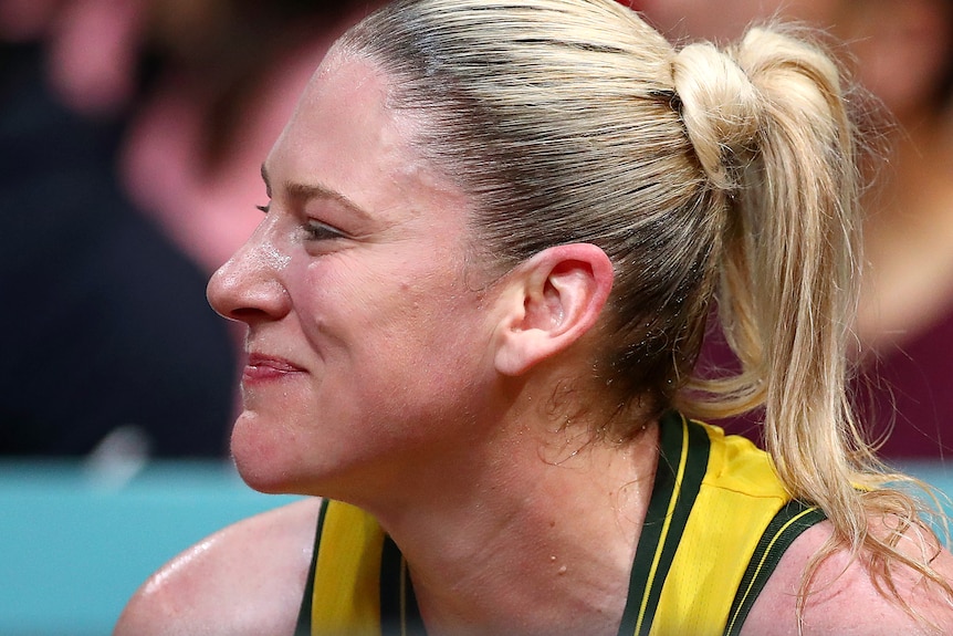 Lauren Jackson smiles