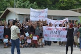 Refugees stage protest on Nauru