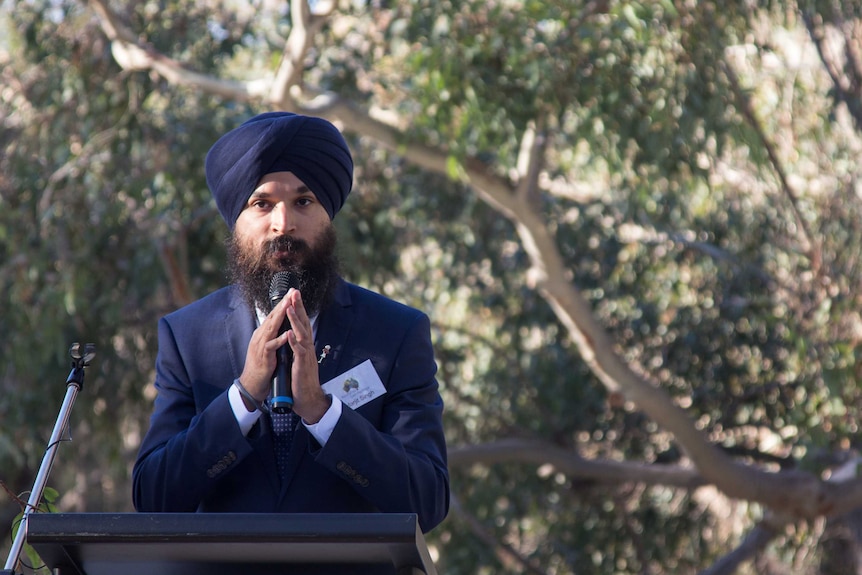 Harjit Singh, founder of Australian Sikh Heritage