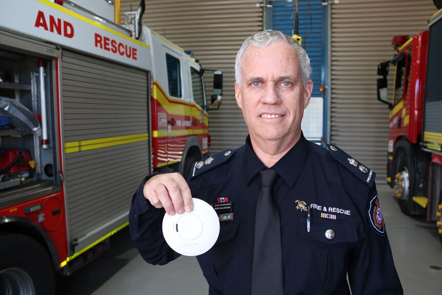 Acting Superintendent Mark Halverson from Queensland Fire and Emergency