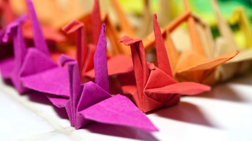 Origami Paper Cranes