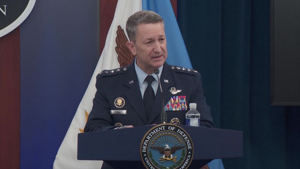 General Dan Caine describes US military strikes on Iran's nuclear sites ...