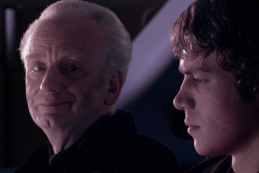 Emperor Palpatine and Anakin Skywalker