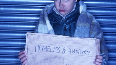 File photo: Homeless boy (Getty Creative Images)