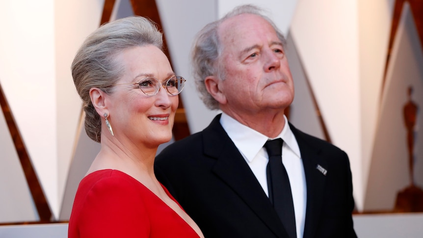 Meryl Streep and Don Gummer at the 90th Acadmey Awards in 2018.