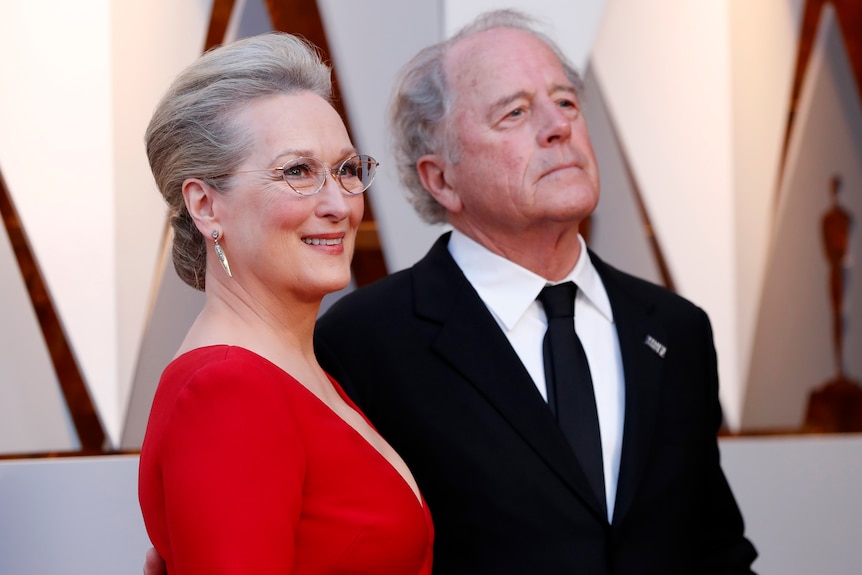 Meryl Streep and Don Gummer at the 90th Acadmey Awards in 2018.