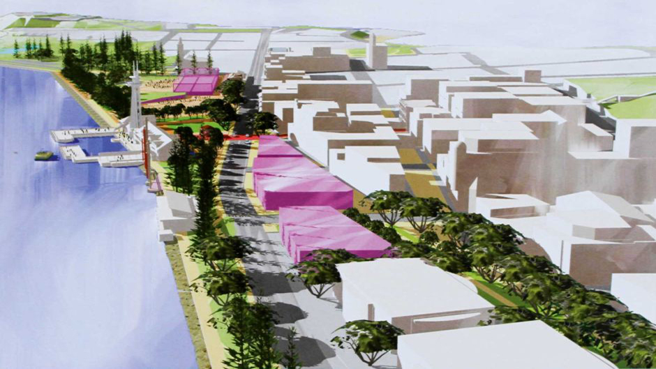 Concept designs for Newcastle's revitalisation.
