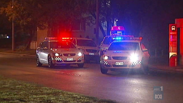 A Canberra man is arrested after he allegedly used explosives in an attempt to escape from police.