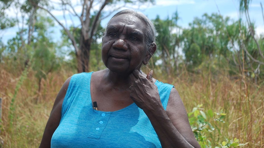 Miriam-Rose Ungunmerr-Baumann in Naiuyu community.