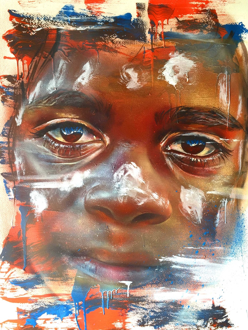 A portrait from Mr Adnate's Kimberley trip