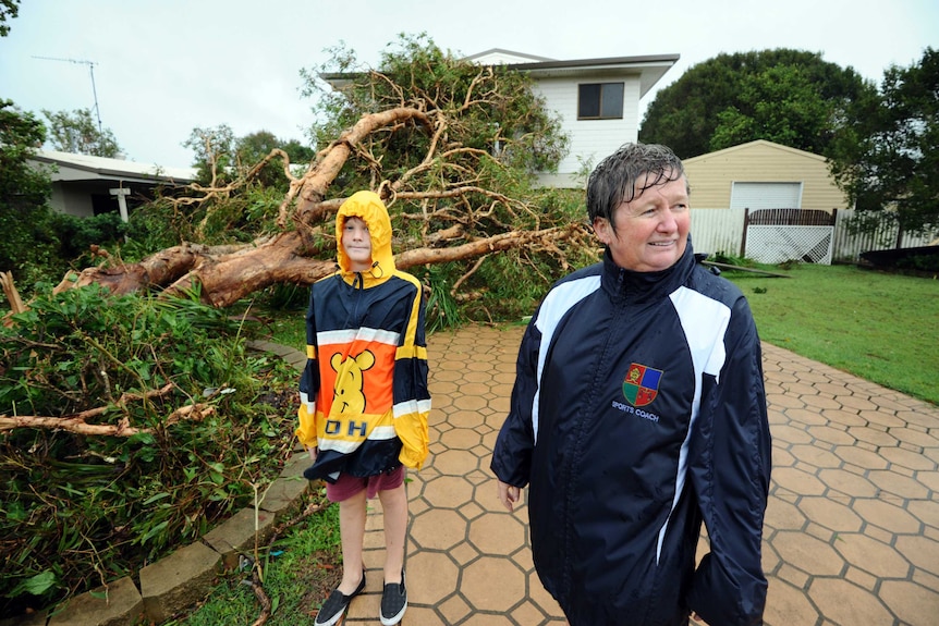 Tornado damages Bargara homes