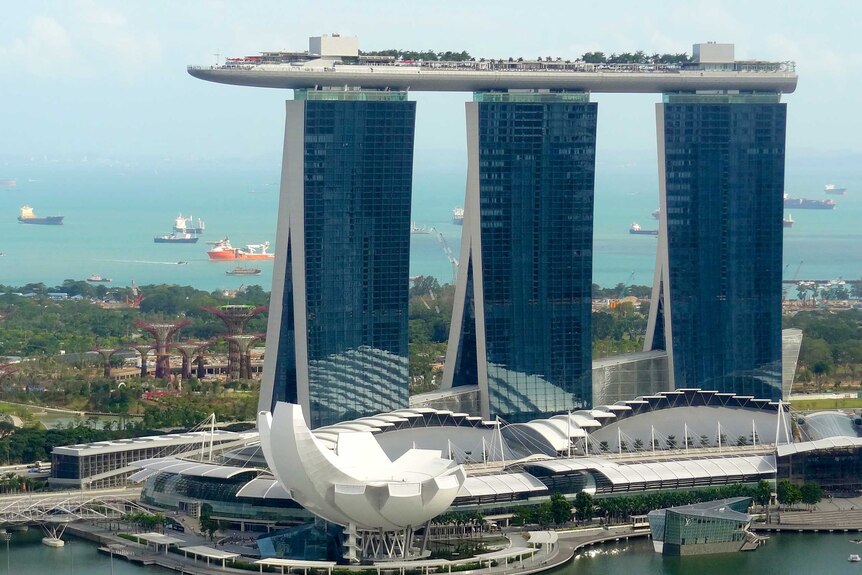 The Marina Bay Sands complex in Singapore.