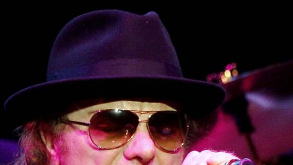 Singer/songwriter Van Morrison performs onstage
