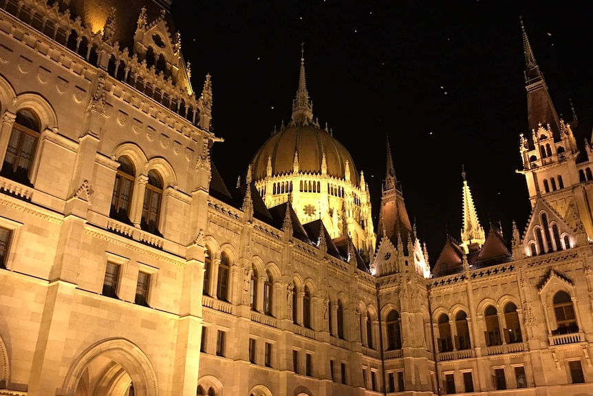 Hungary's Neo-Gothic-style Parliament building in Budapest