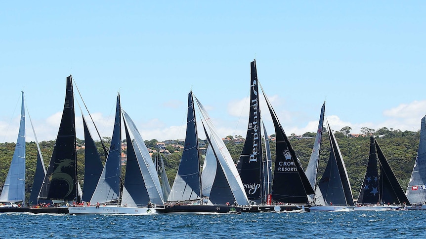 Sydney to Hobart start