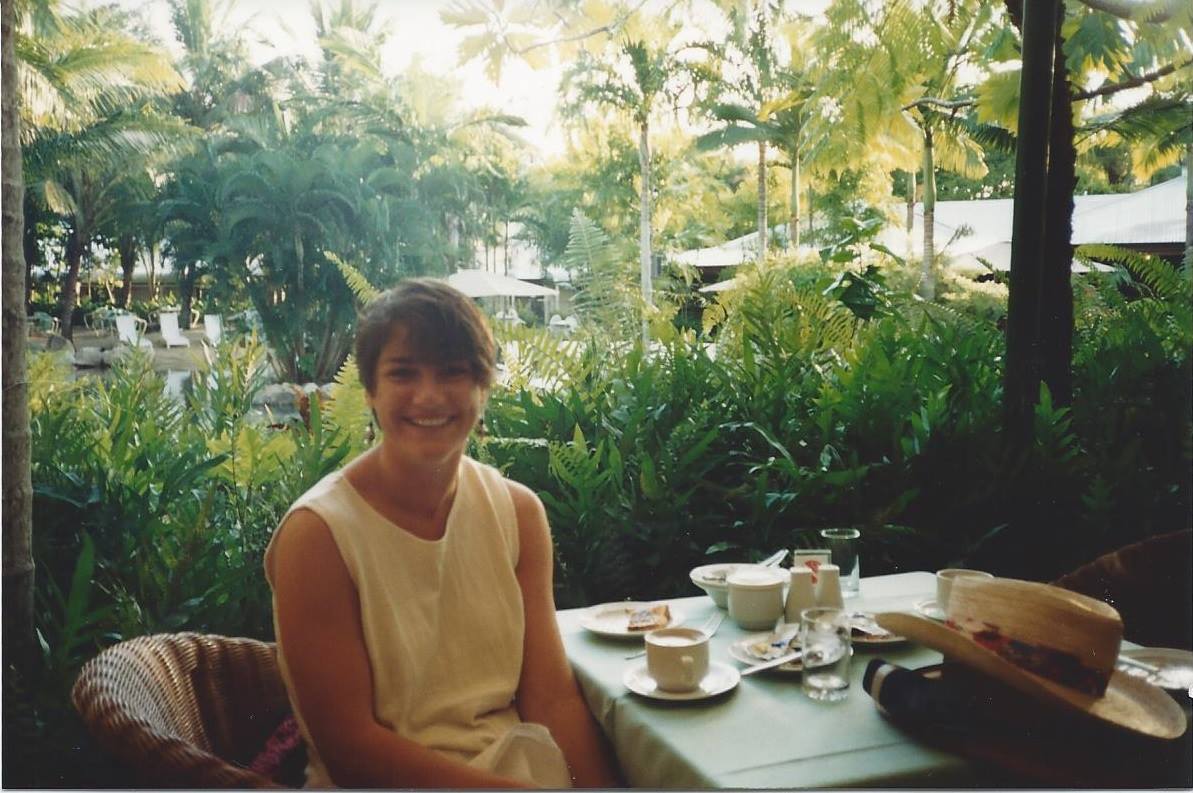 Marcia Ryan on holiday