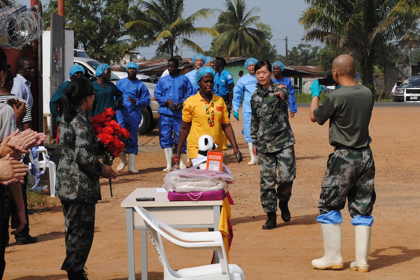 Liberia Ebola patient