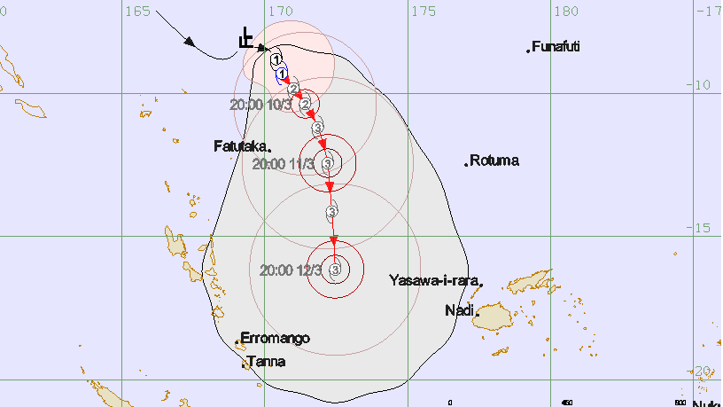 Pacific braces for Cyclone Pam