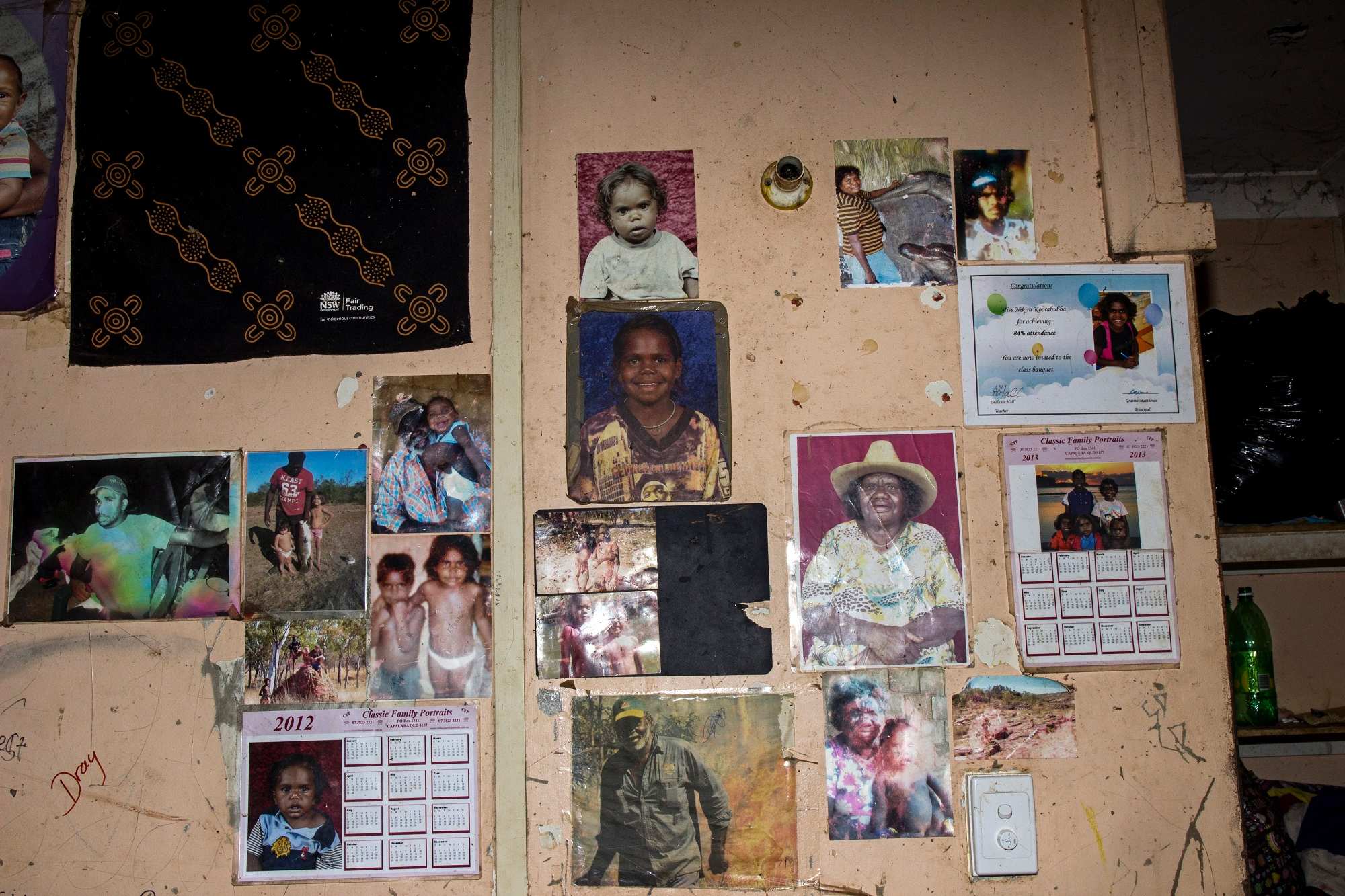 Family photos in Borroloola