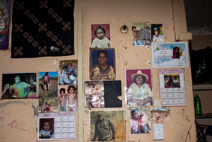 Family photos in Borroloola