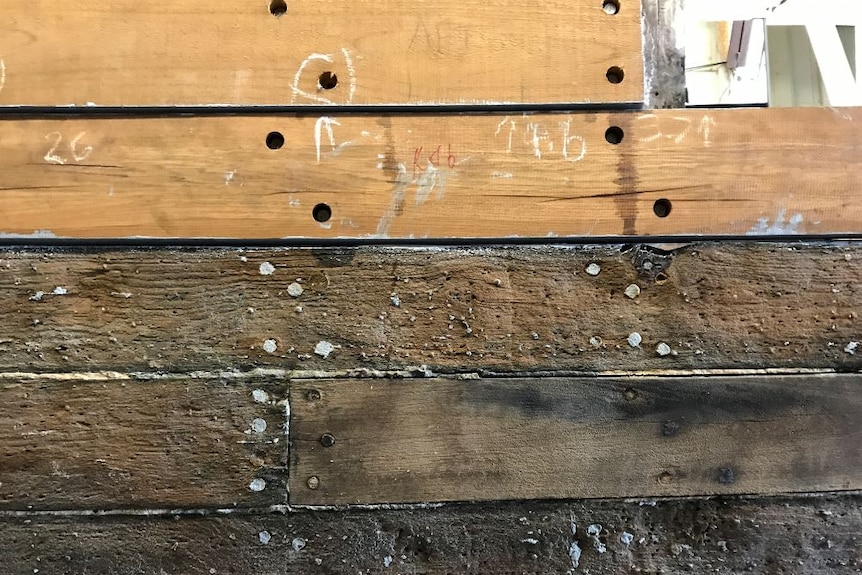 Old and new planks