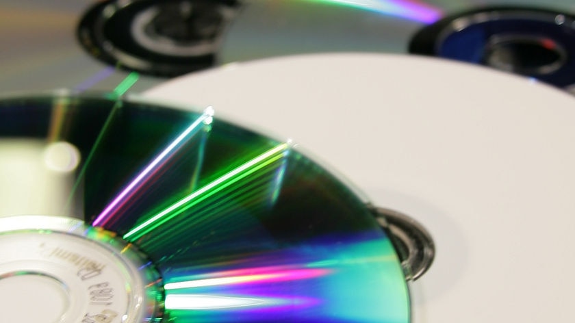 The Federal Police found more than 5,000 DVD's at the man's home.