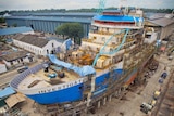 Research ship for Pacific Ocean nears completion