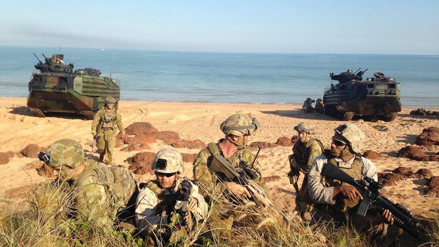 Talisman Sabre military exercise in Top End