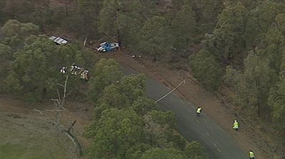 Australian motor sport legend Peter Brock died after his car hit a tree during a rally in WA.