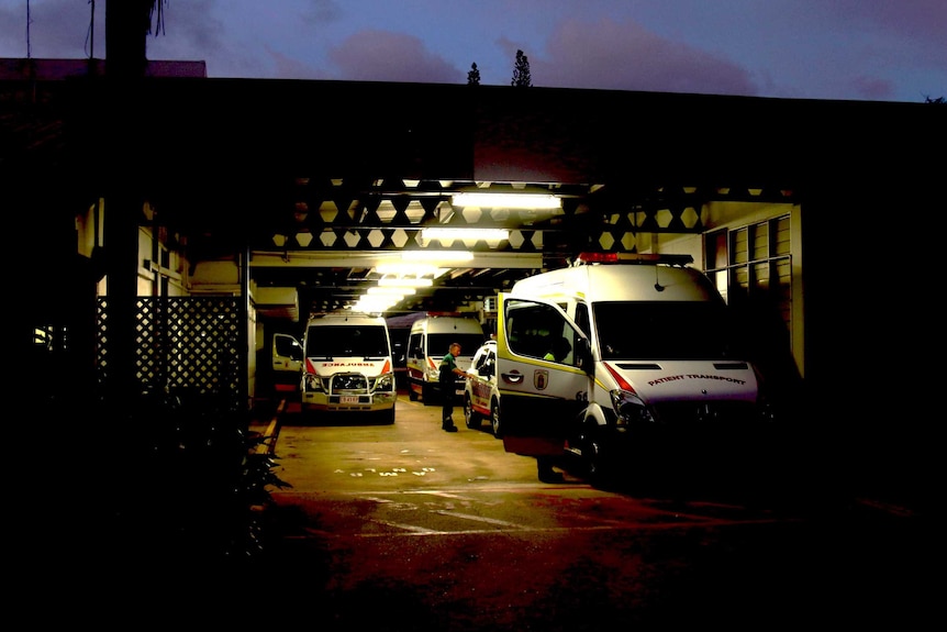 The St John Ambulance NT depot in the Darwin suburb of Casuarina.