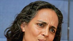 Prize-winning author Arundhati Roy. (File photo)