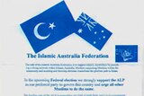 The scandal involves the distribution of pamphlets supposedly published by a group called The Islamic Australia Federation, praising Labor for supporting the Bali bombers [File photo].