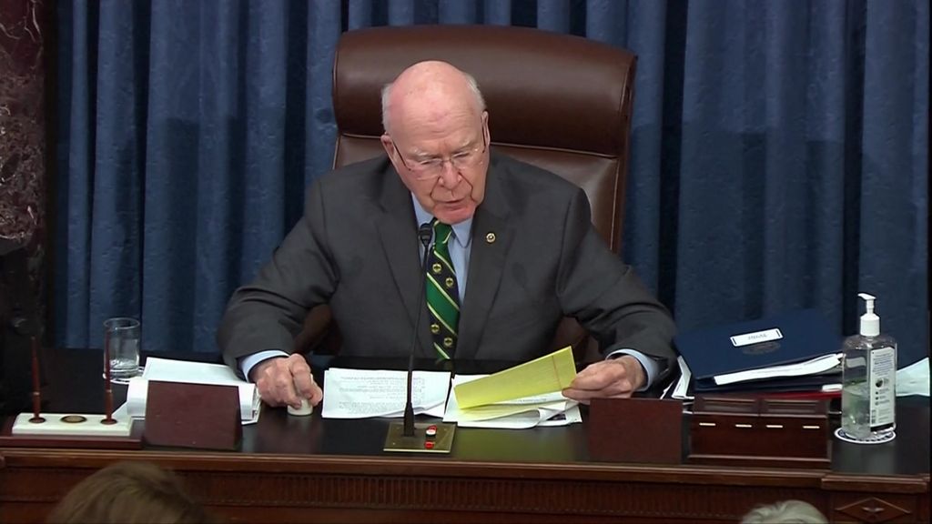 Donald Trump Acquitted Of Incitement Of Insurrection In Second Senate Impeachment Trial Abc News