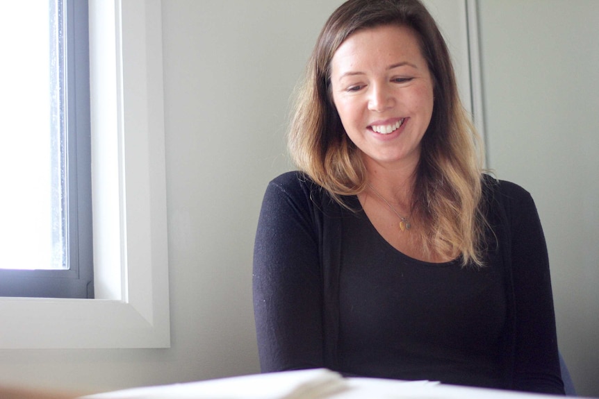 Lindsay Marshall in her home studio.