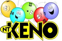 A bright logo features the word NT KENO in capital letters as well as bouncing balls with smiley faces.
