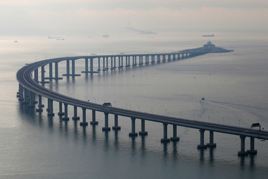 China's Hong Kong Macau bridge