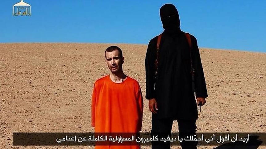 David Haines execution video still