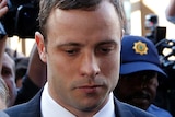 Oscar Pistorius arrives to hear verdict