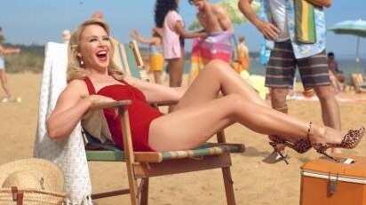 Kylie Minogue is the face of Tourism Australia's new ad campaign.
