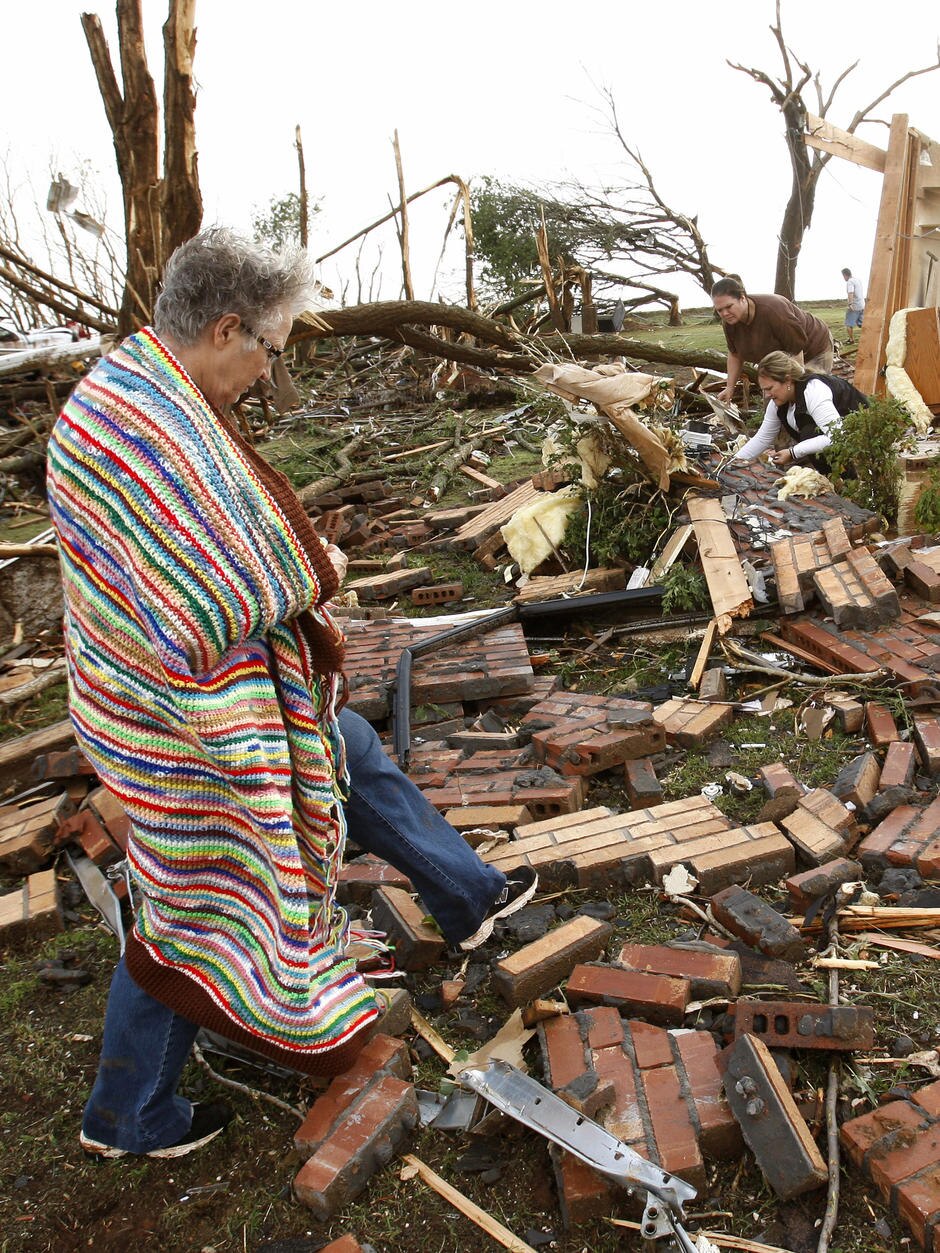 Tornadoes leave trail of destruction in Oklahoma - ABC News