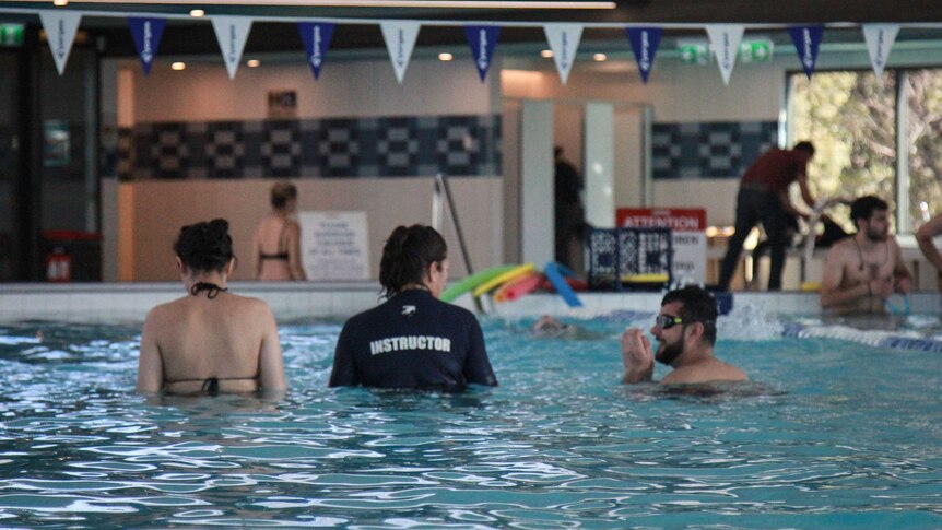 A pool inside the Leichhardt Aquatic Centre.